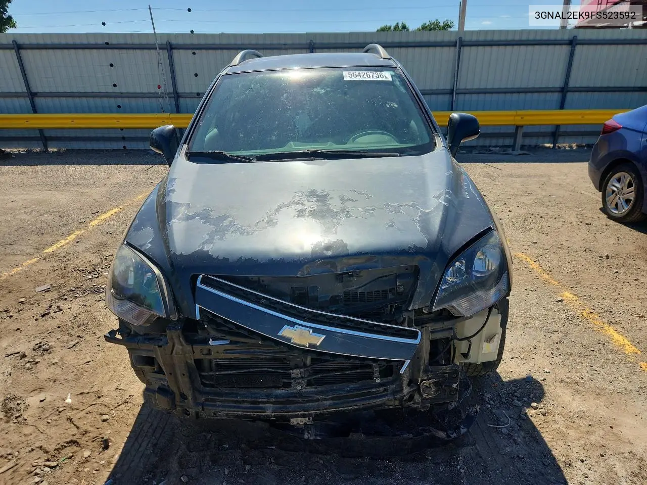 2015 Chevrolet Captiva Ls VIN: 3GNAL2EK9FS523592 Lot: 56426736