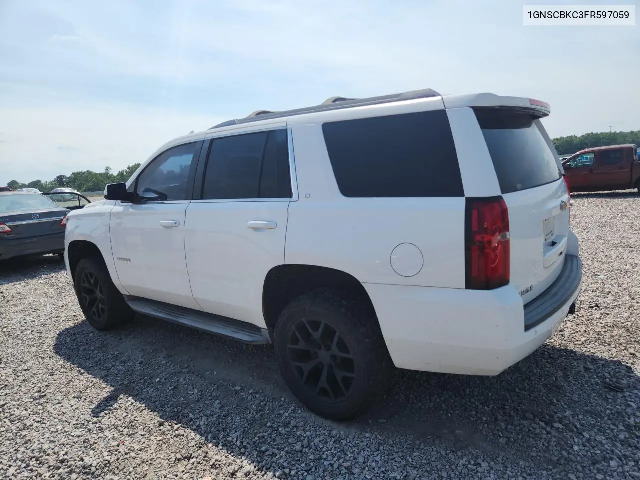 2015 Chevrolet Tahoe C1500 Lt VIN: 1GNSCBKC3FR597059 Lot: 56520136