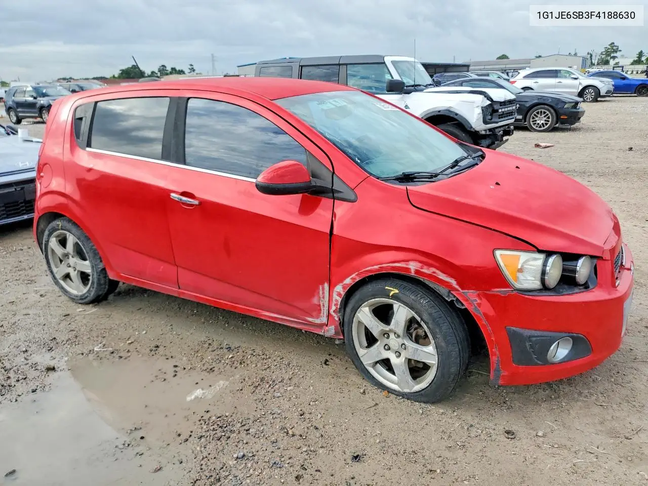 2015 Chevrolet Sonic Ltz VIN: 1G1JE6SB3F4188630 Lot: 56542526