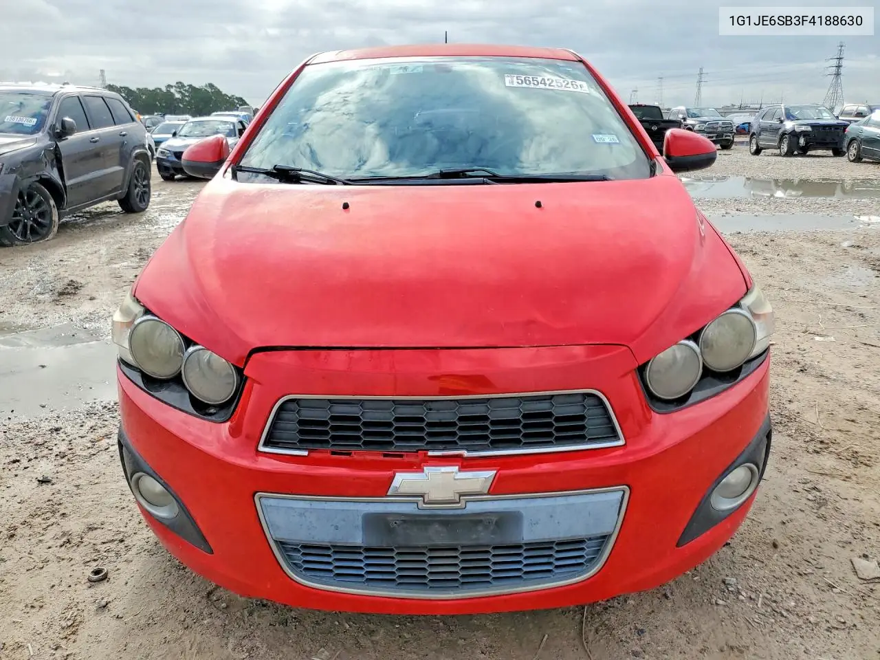 2015 Chevrolet Sonic Ltz VIN: 1G1JE6SB3F4188630 Lot: 56542526