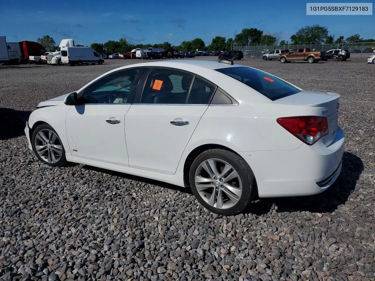 2015 Chevrolet Cruze Ltz VIN: 1G1PG5SBXF7129183 Lot: 56684326