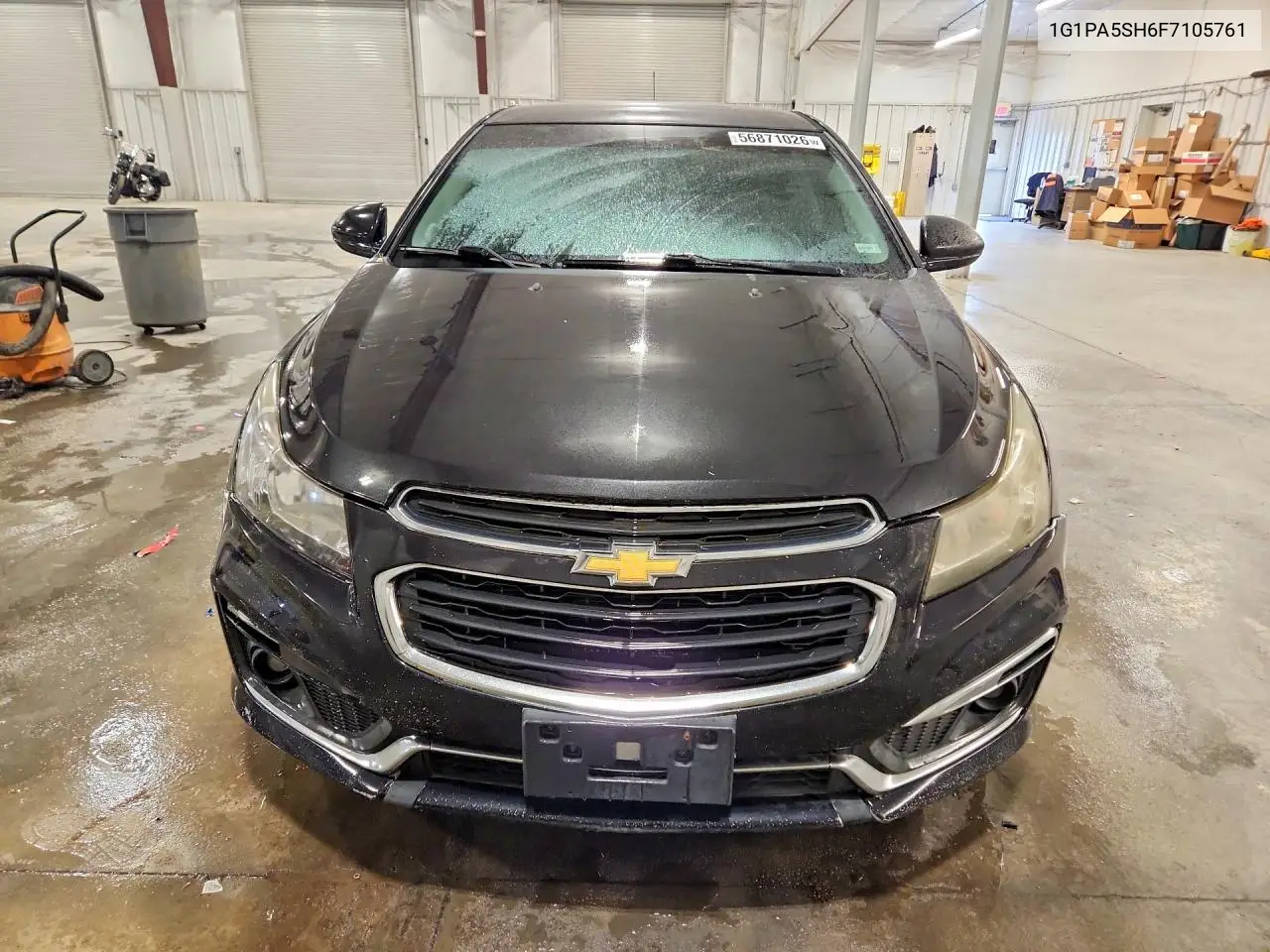 2015 Chevrolet Cruze Ls VIN: 1G1PA5SH6F7105761 Lot: 56871026