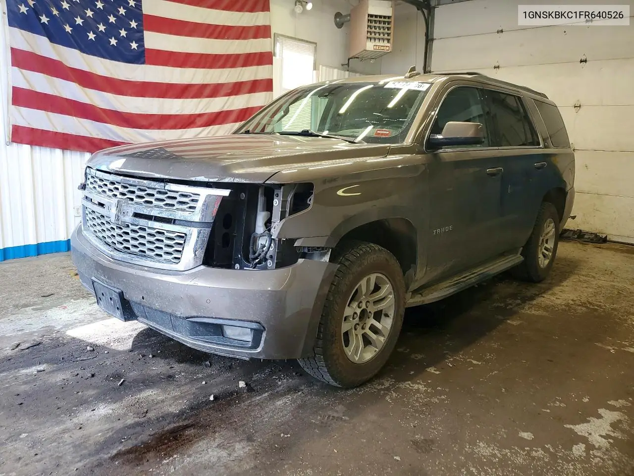2015 Chevrolet Tahoe K1500 Lt VIN: 1GNSKBKC1FR640526 Lot: 57174306