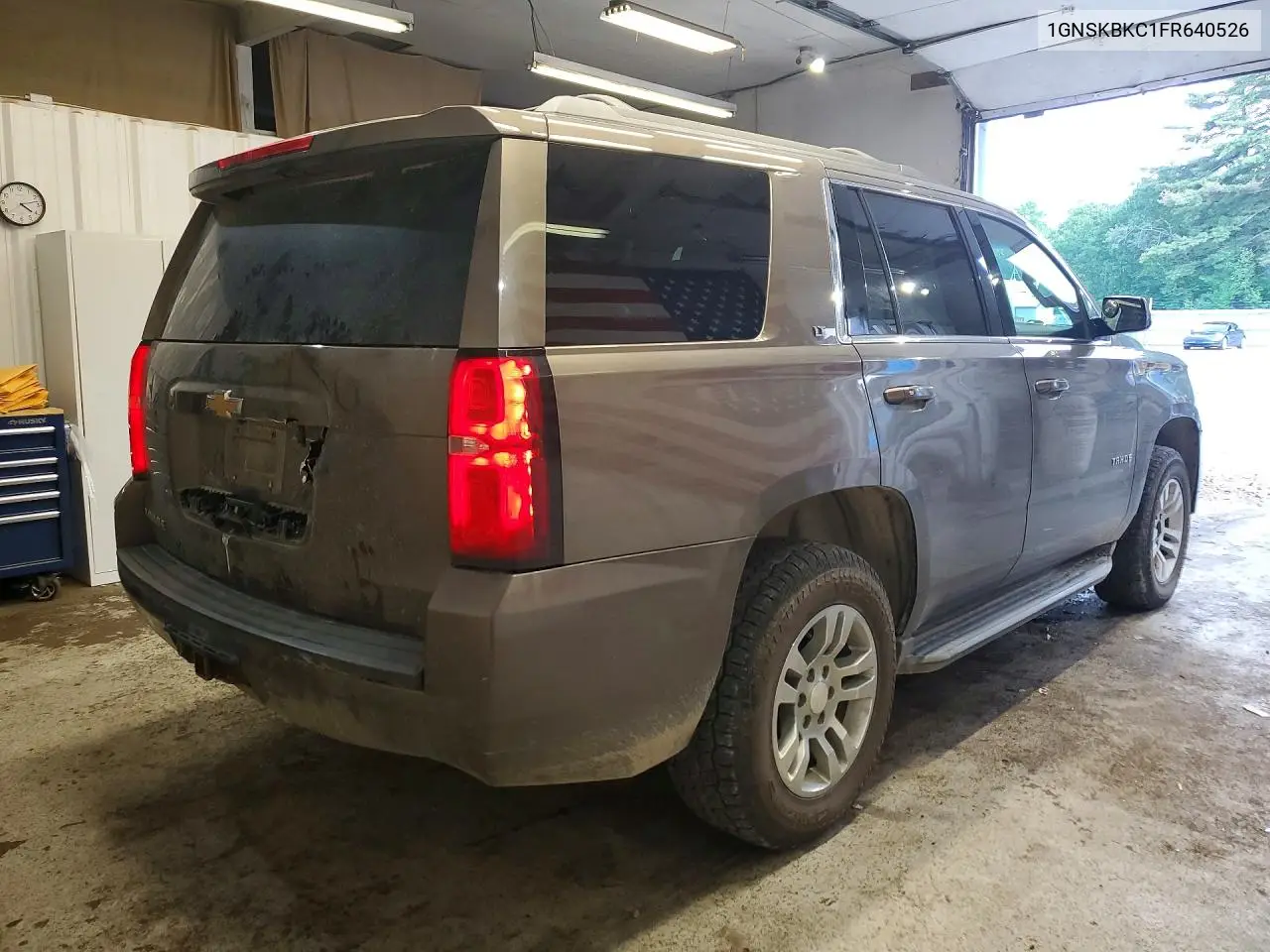 2015 Chevrolet Tahoe K1500 Lt VIN: 1GNSKBKC1FR640526 Lot: 57174306