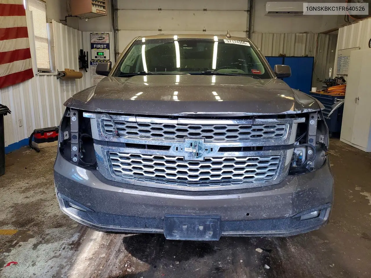 2015 Chevrolet Tahoe K1500 Lt VIN: 1GNSKBKC1FR640526 Lot: 57174306