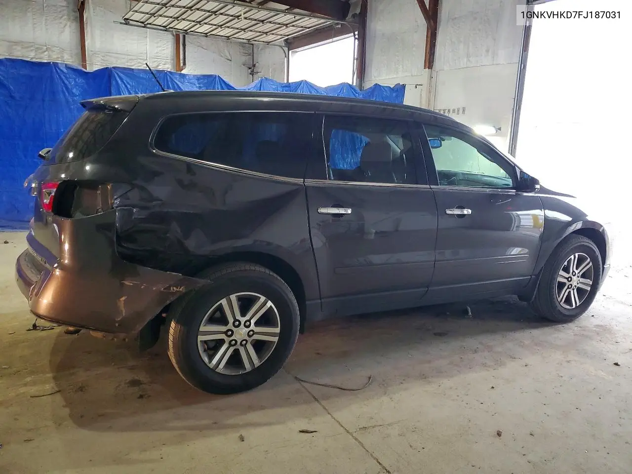 2015 Chevrolet Traverse Lt VIN: 1GNKVHKD7FJ187031 Lot: 57205026