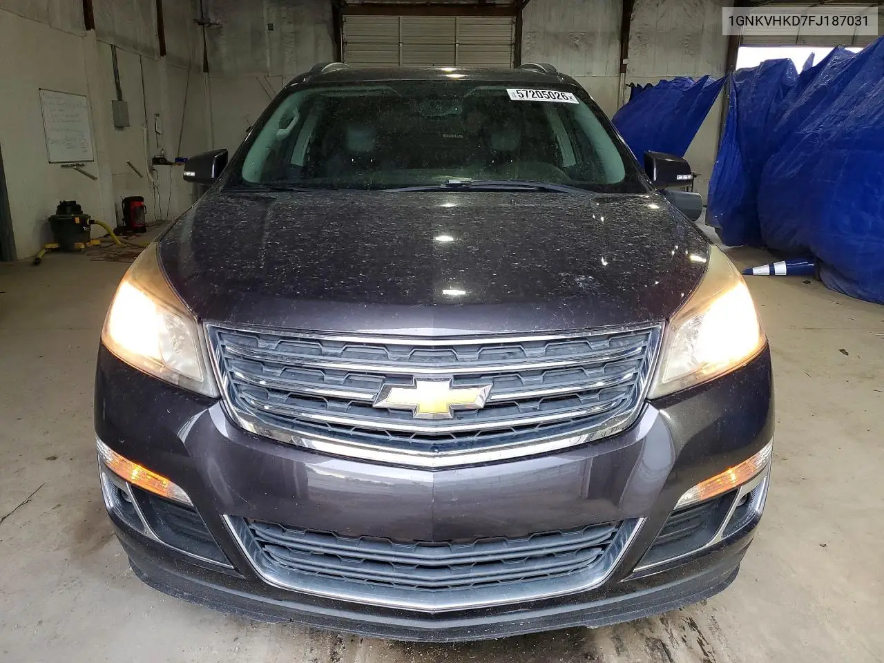 2015 Chevrolet Traverse Lt VIN: 1GNKVHKD7FJ187031 Lot: 57205026