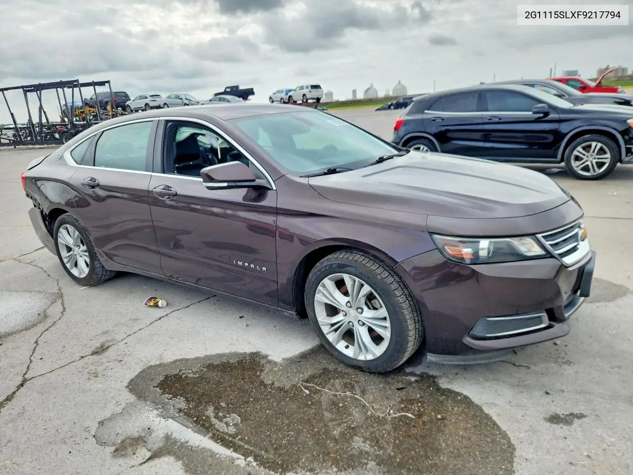 2015 Chevrolet Impala Lt VIN: 2G1115SLXF9217794 Lot: 57335946