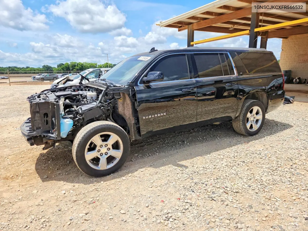 2015 Chevrolet Suburban C1500 Lt VIN: 1GNSCJKCXFR566532 Lot: 57733466
