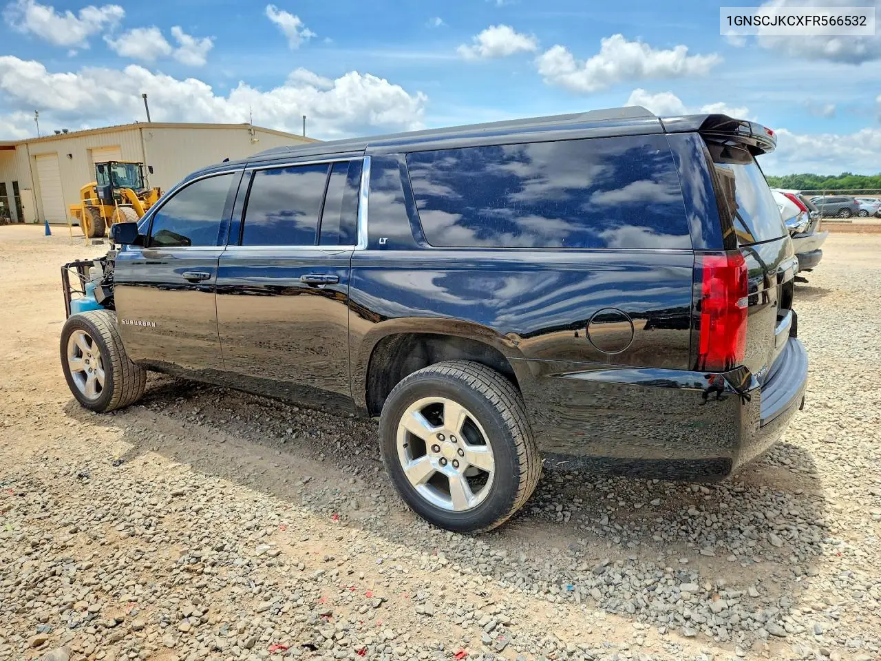 2015 Chevrolet Suburban C1500 Lt VIN: 1GNSCJKCXFR566532 Lot: 57733466