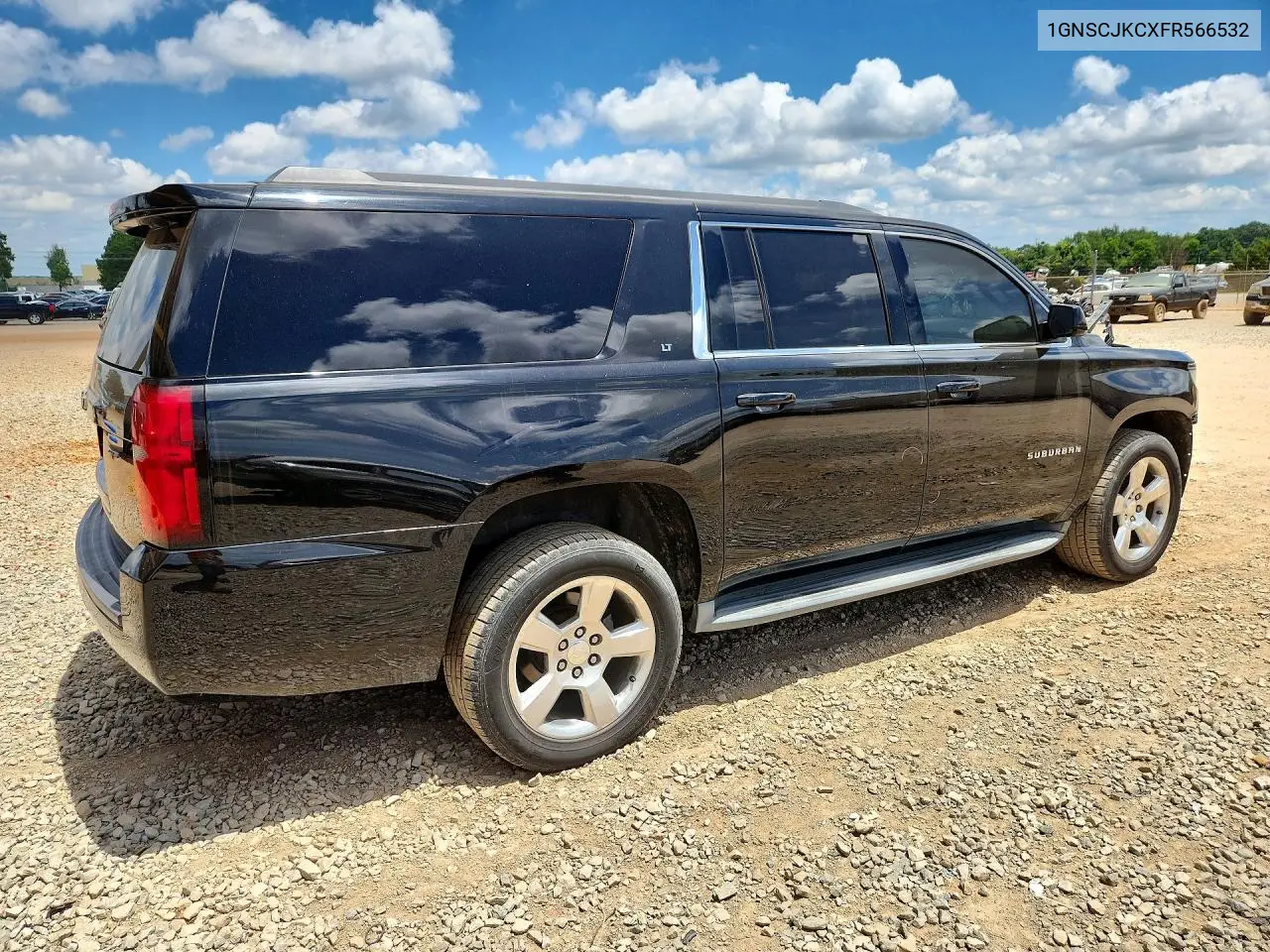 2015 Chevrolet Suburban C1500 Lt VIN: 1GNSCJKCXFR566532 Lot: 57733466