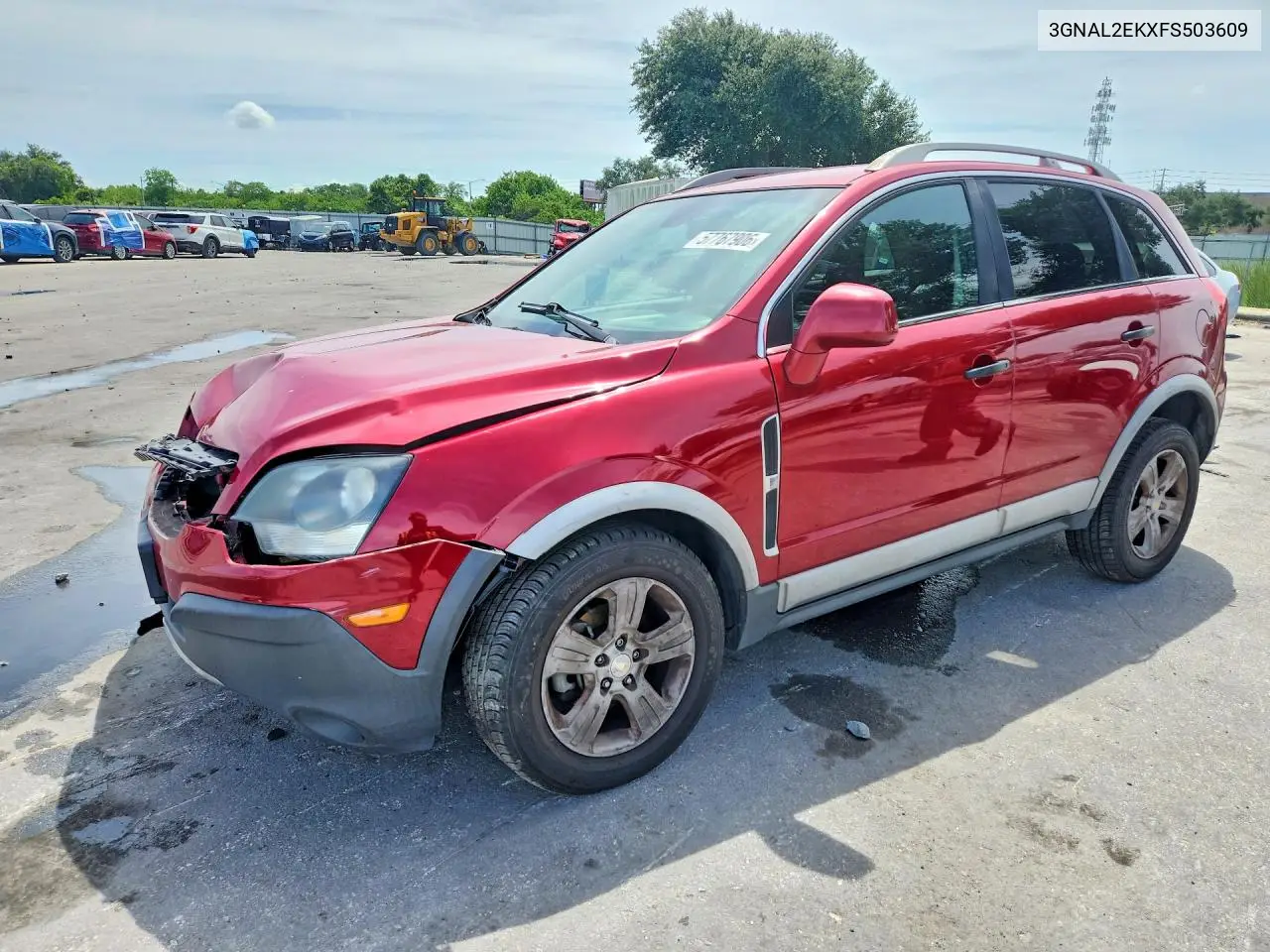 2015 Chevrolet Captiva Ls VIN: 3GNAL2EKXFS503609 Lot: 57767906