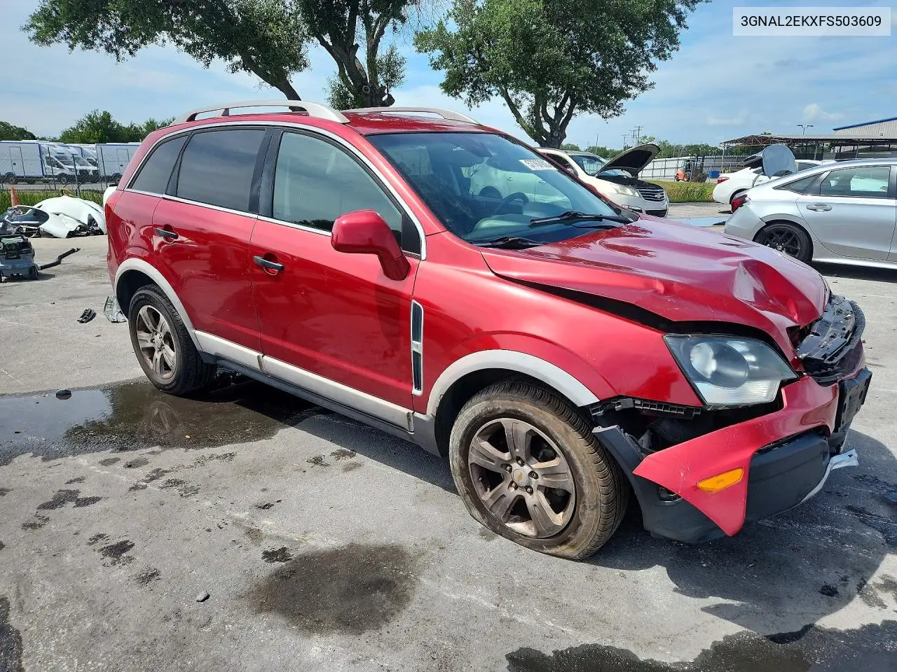 2015 Chevrolet Captiva Ls VIN: 3GNAL2EKXFS503609 Lot: 57767906