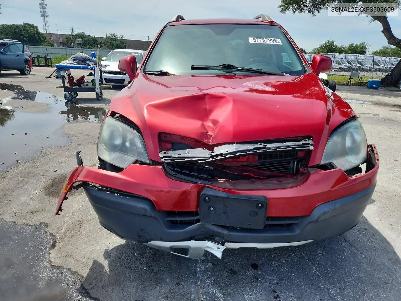 2015 Chevrolet Captiva Ls VIN: 3GNAL2EKXFS503609 Lot: 57767906