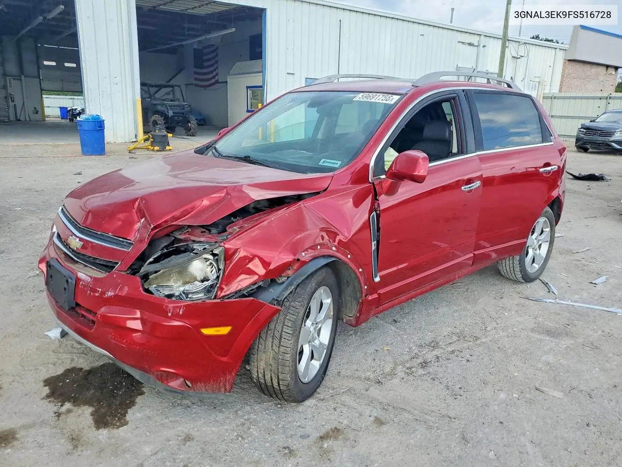 2015 Chevrolet Captiva Lt VIN: 3GNAL3EK9FS516728 Lot: 59691756