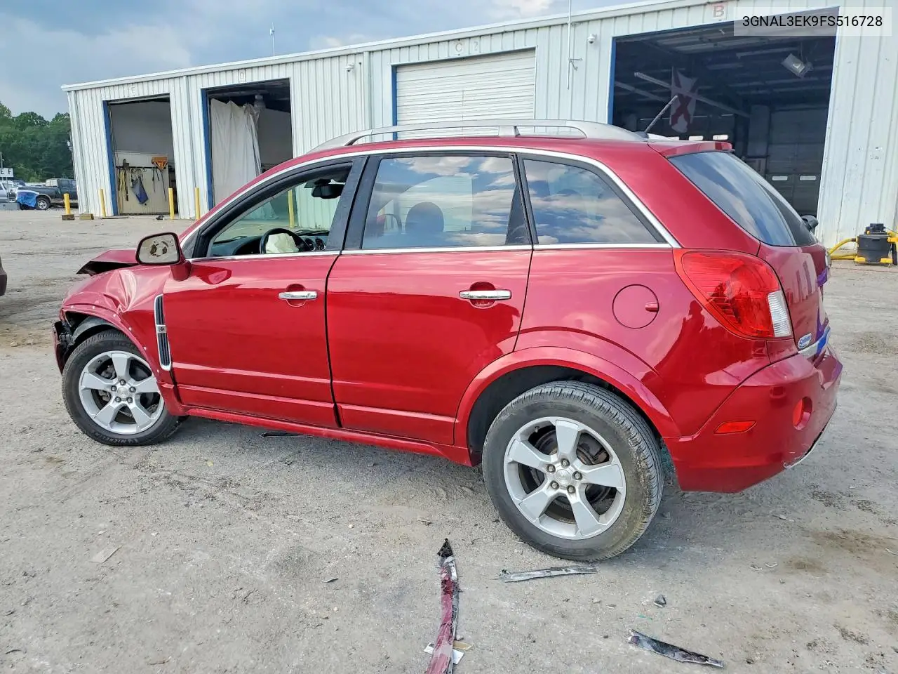2015 Chevrolet Captiva Lt VIN: 3GNAL3EK9FS516728 Lot: 59691756
