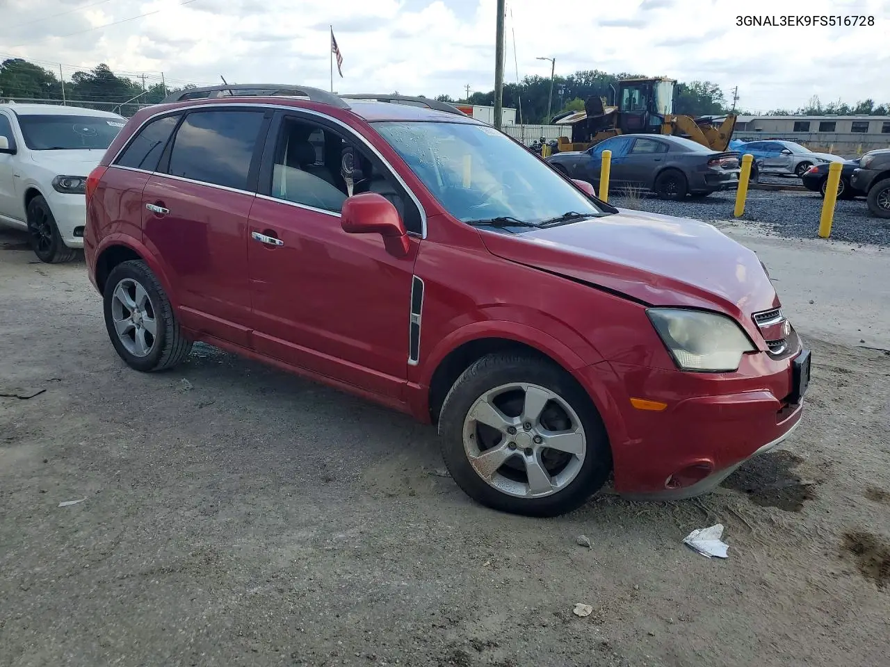 2015 Chevrolet Captiva Lt VIN: 3GNAL3EK9FS516728 Lot: 59691756