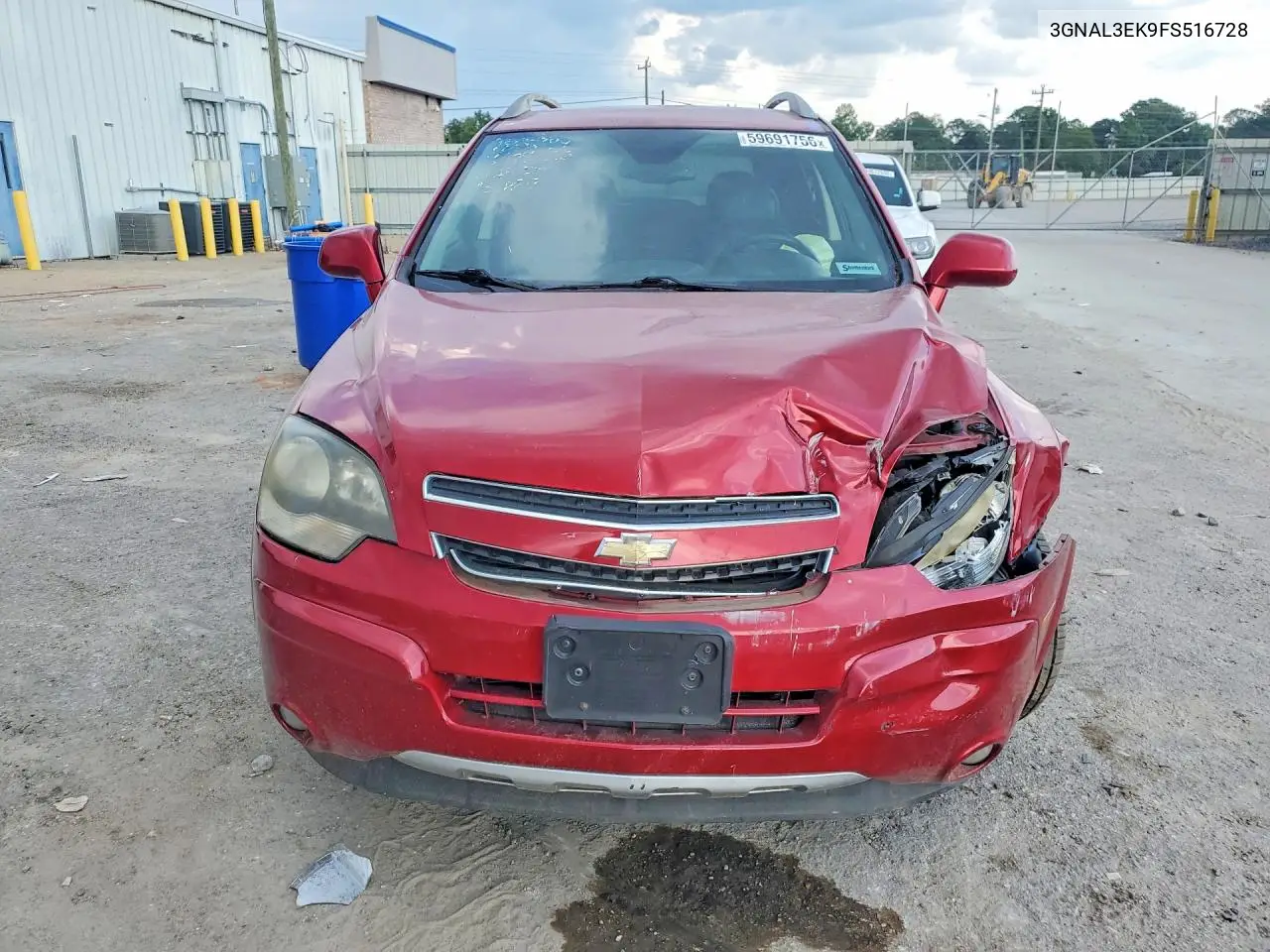 2015 Chevrolet Captiva Lt VIN: 3GNAL3EK9FS516728 Lot: 59691756