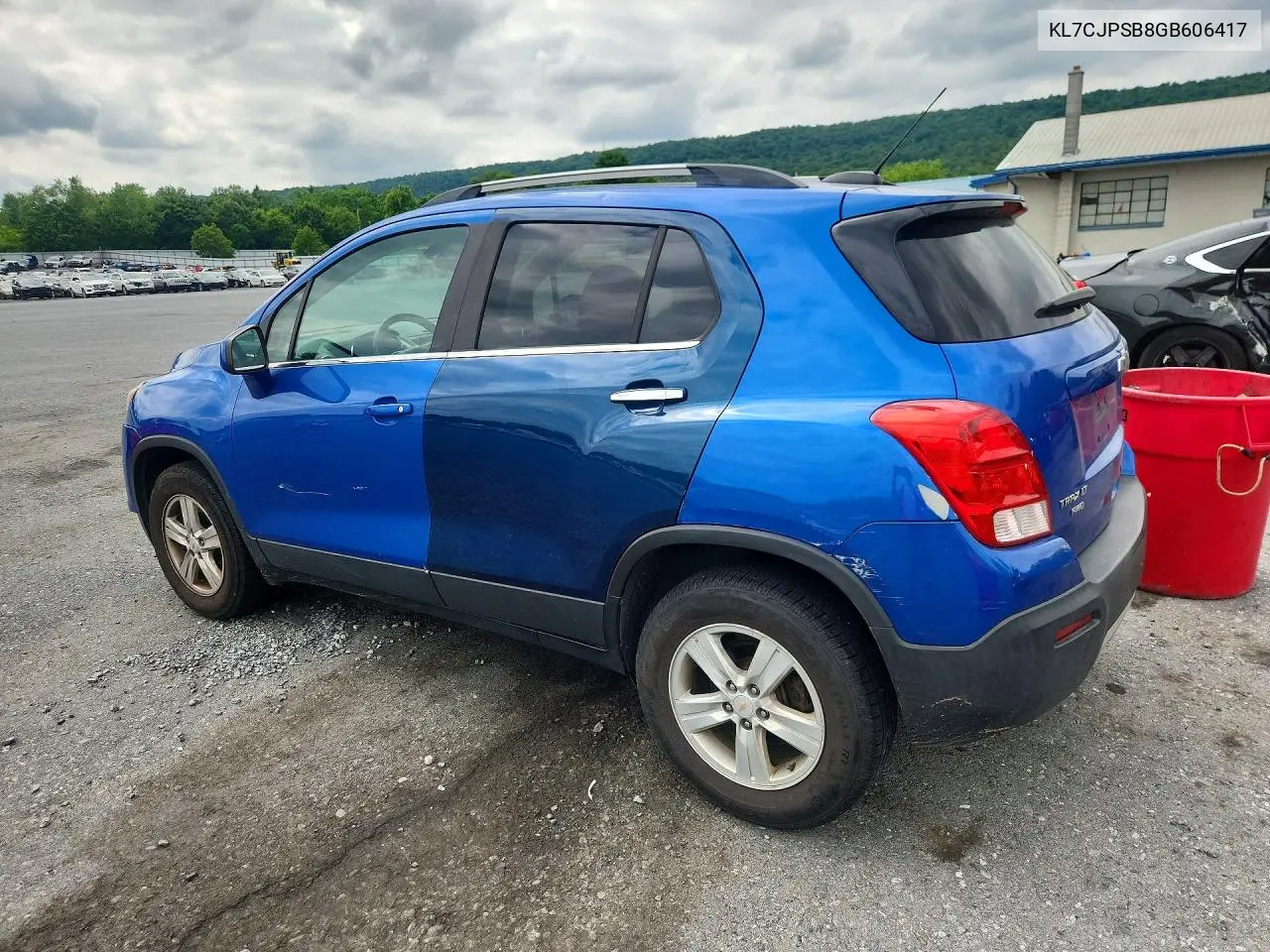 2016 Chevrolet Trax 1Lt VIN: KL7CJPSB8GB606417 Lot: 55414926