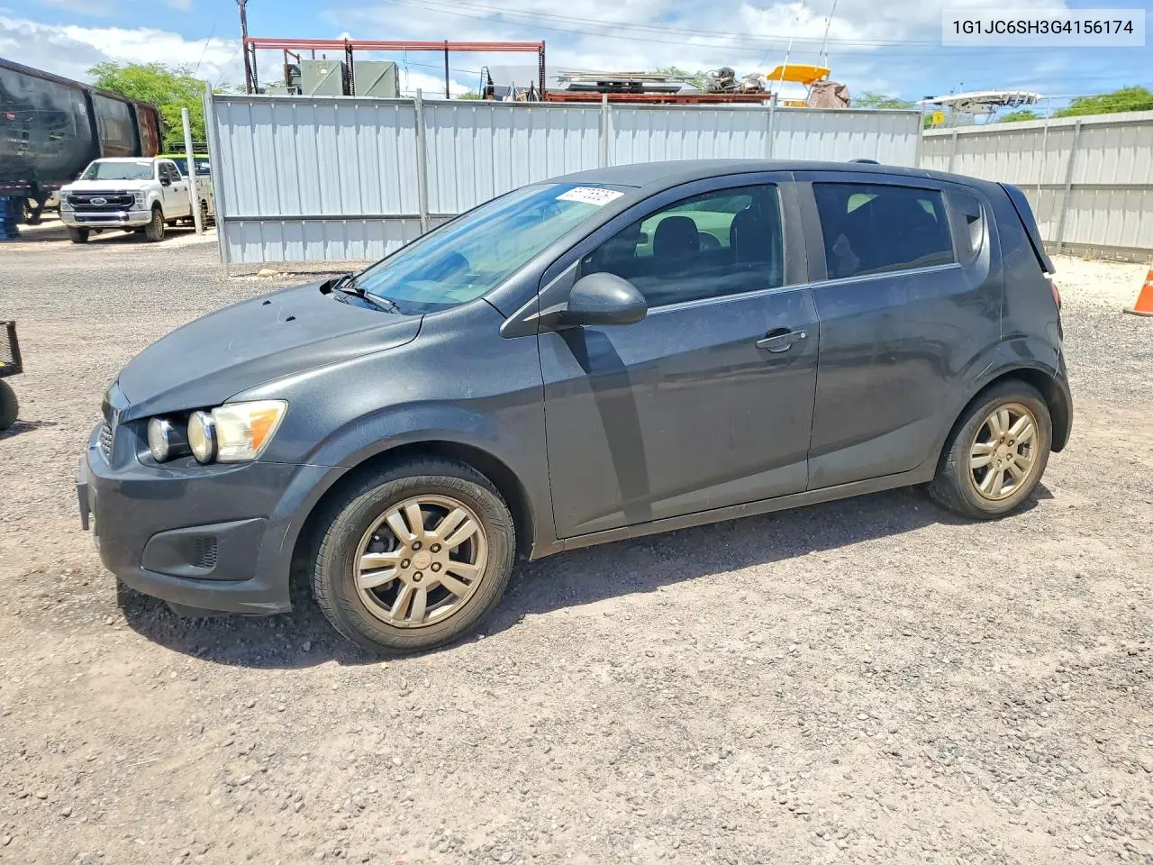 2016 Chevrolet Sonic Lt VIN: 1G1JC6SH3G4156174 Lot: 55776506
