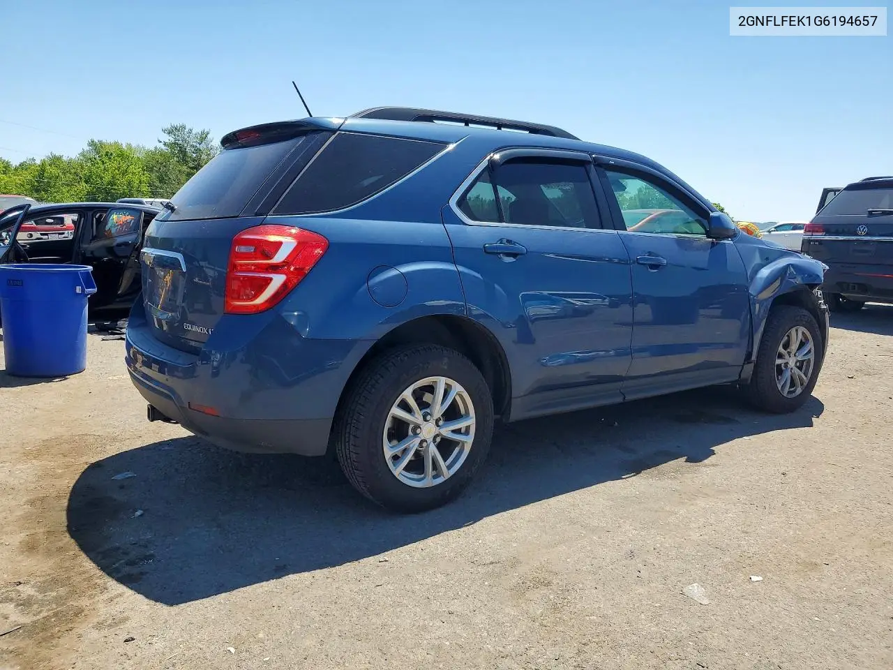 2016 Chevrolet Equinox Lt VIN: 2GNFLFEK1G6194657 Lot: 56208766