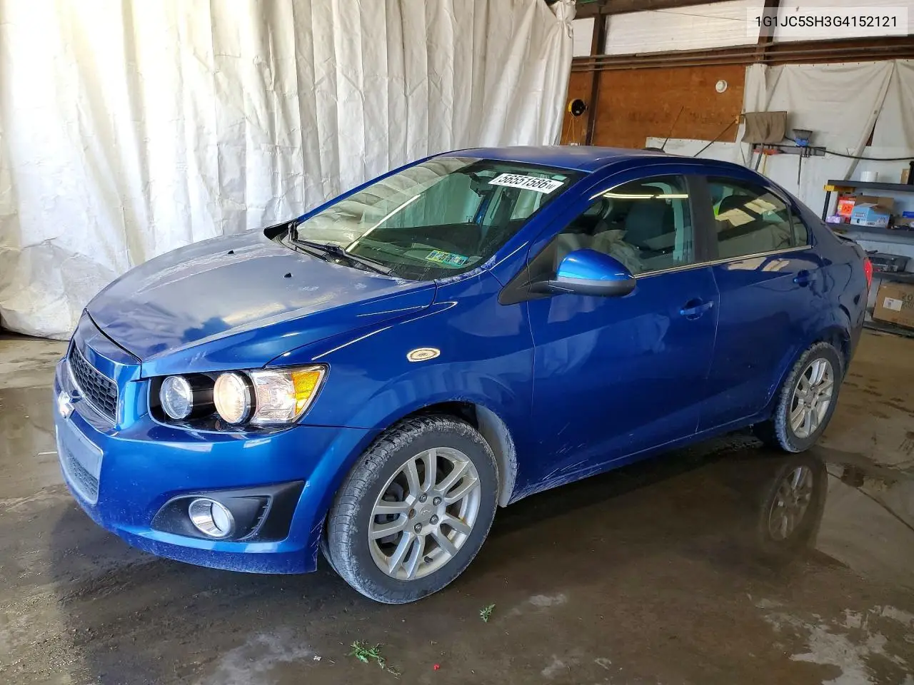 2016 Chevrolet Sonic Lt VIN: 1G1JC5SH3G4152121 Lot: 56551586
