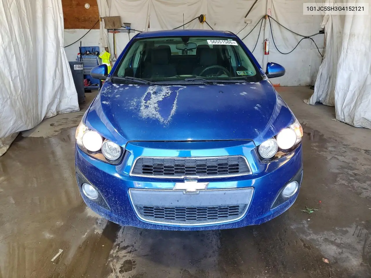 2016 Chevrolet Sonic Lt VIN: 1G1JC5SH3G4152121 Lot: 56551586