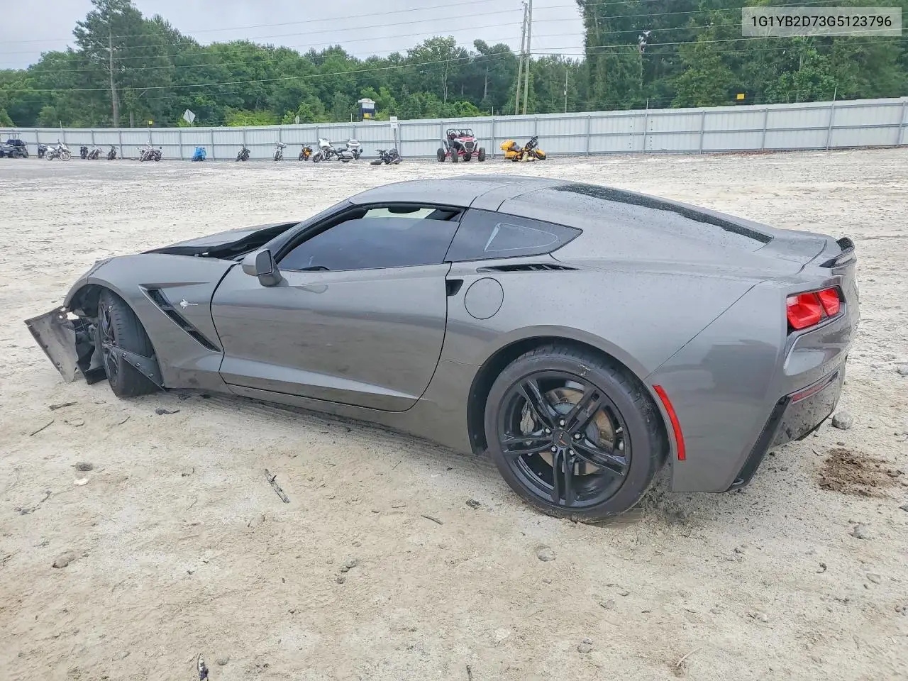 2016 Chevrolet Corvette Stingray 1Lt VIN: 1G1YB2D73G5123796 Lot: 56590016