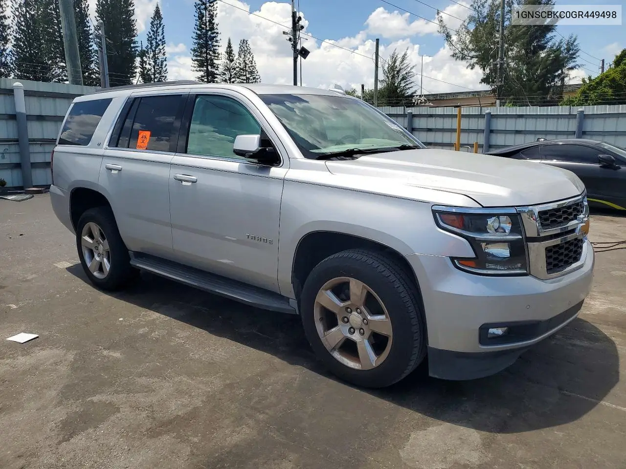 2016 Chevrolet Tahoe C1500 Lt VIN: 1GNSCBKC0GR449498 Lot: 56679026