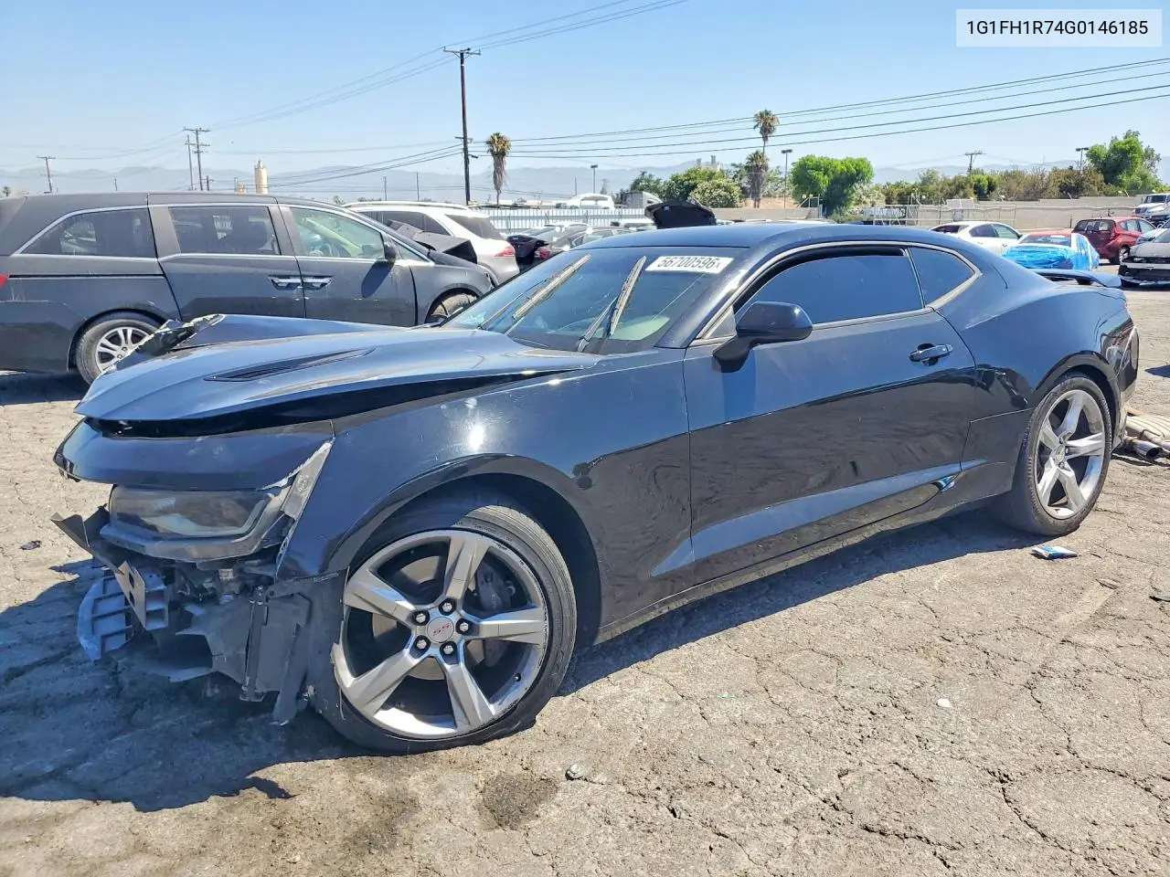2016 Chevrolet Camaro Ss VIN: 1G1FH1R74G0146185 Lot: 56700596