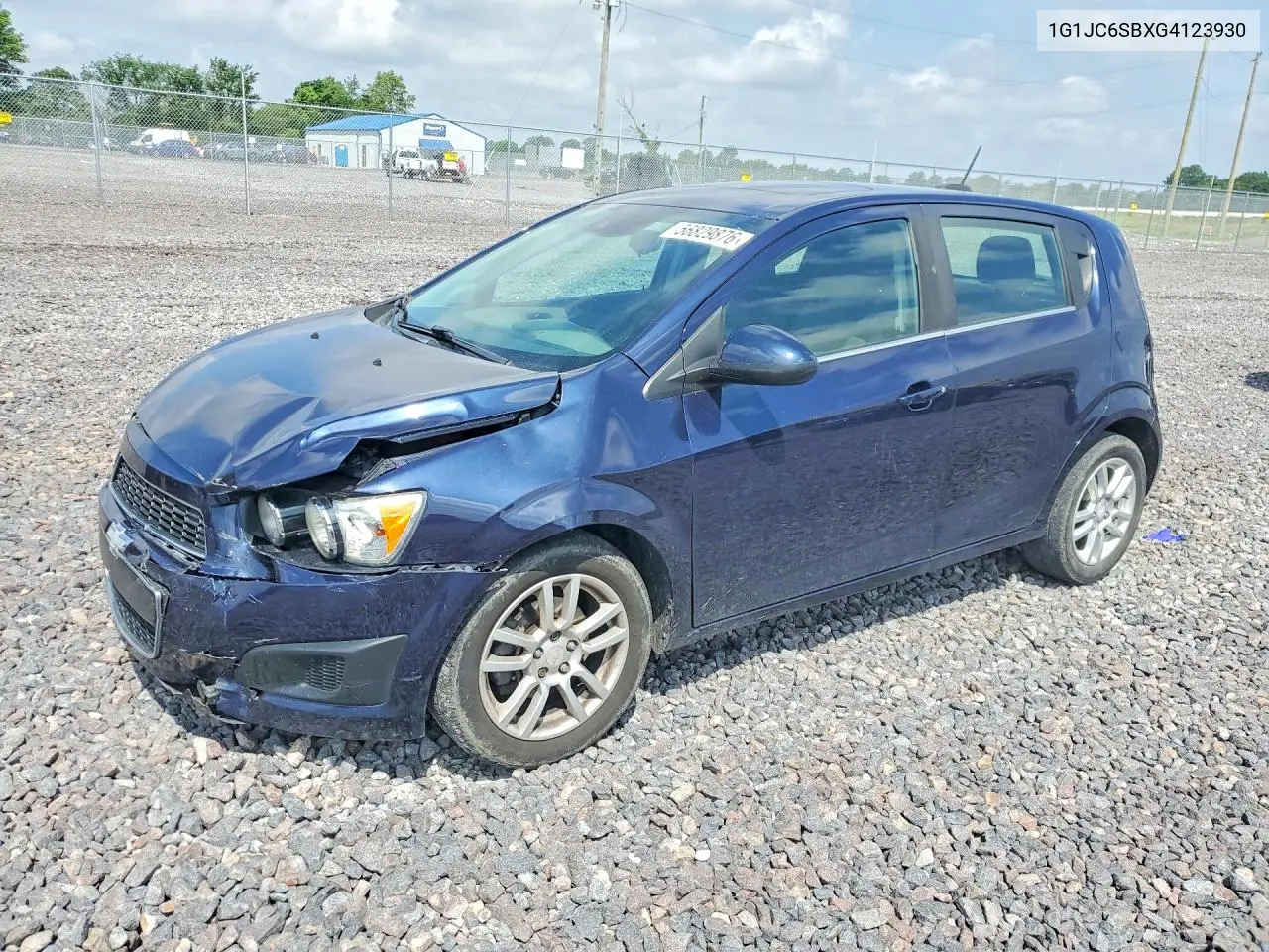 2016 Chevrolet Sonic Lt VIN: 1G1JC6SBXG4123930 Lot: 56829876