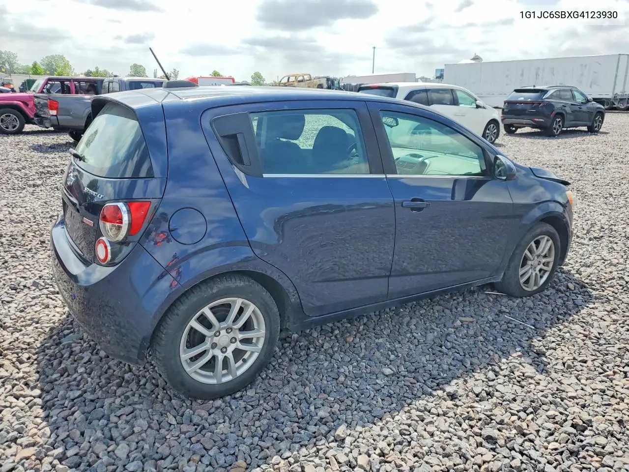2016 Chevrolet Sonic Lt VIN: 1G1JC6SBXG4123930 Lot: 56829876