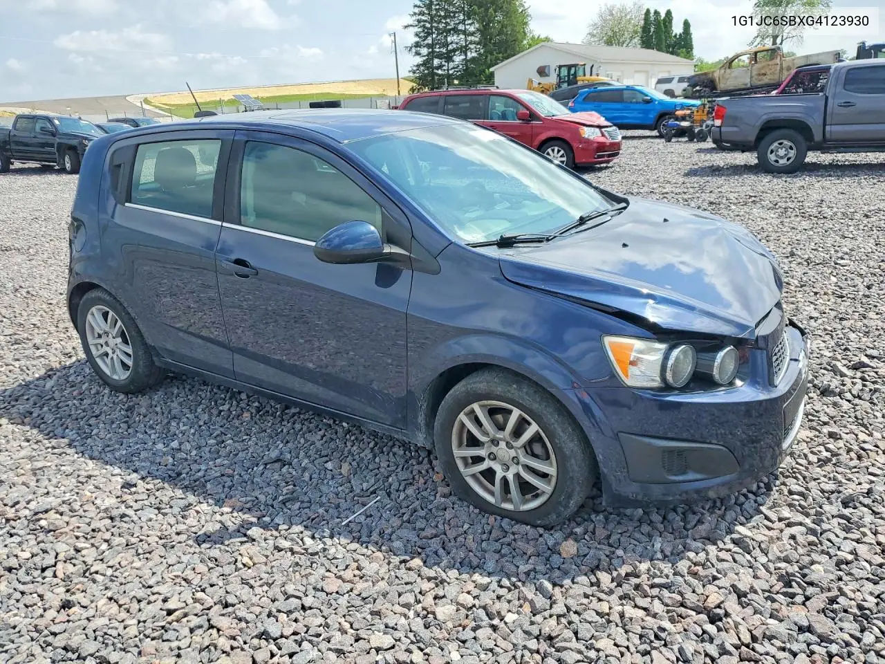 2016 Chevrolet Sonic Lt VIN: 1G1JC6SBXG4123930 Lot: 56829876
