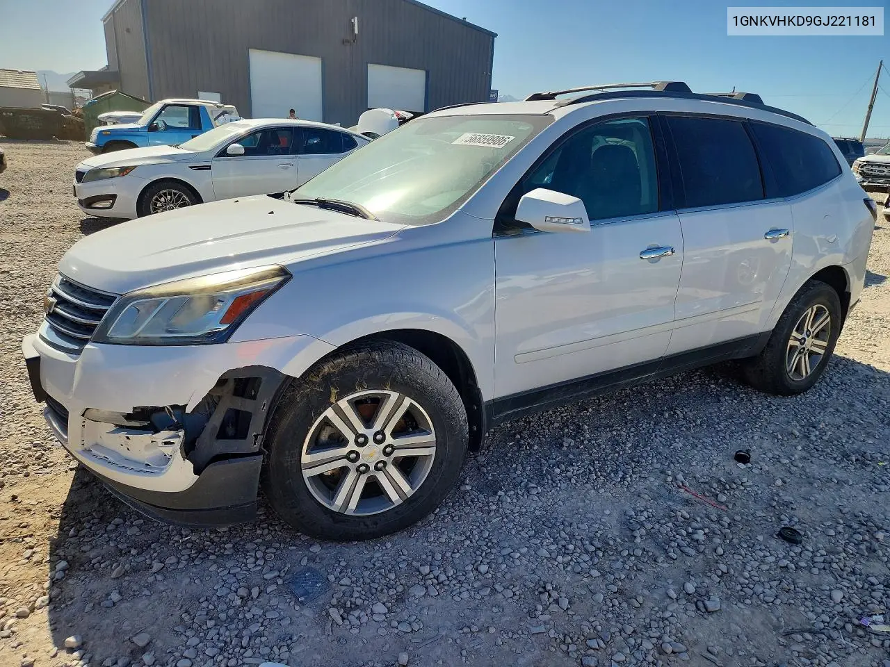 2016 Chevrolet Traverse Lt VIN: 1GNKVHKD9GJ221181 Lot: 56859986