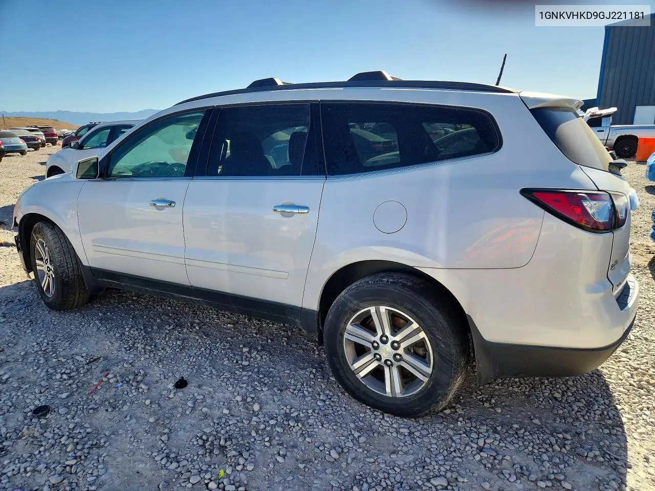 2016 Chevrolet Traverse Lt VIN: 1GNKVHKD9GJ221181 Lot: 56859986