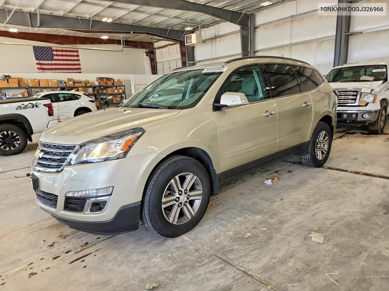 2016 Chevrolet Traverse Lt VIN: 1GNKVHKD0GJ326966 Lot: 56956966