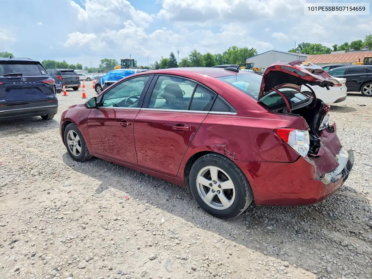 2016 Chevrolet Cruze Limited Lt VIN: 1G1PE5SB5G7154659 Lot: 57039696