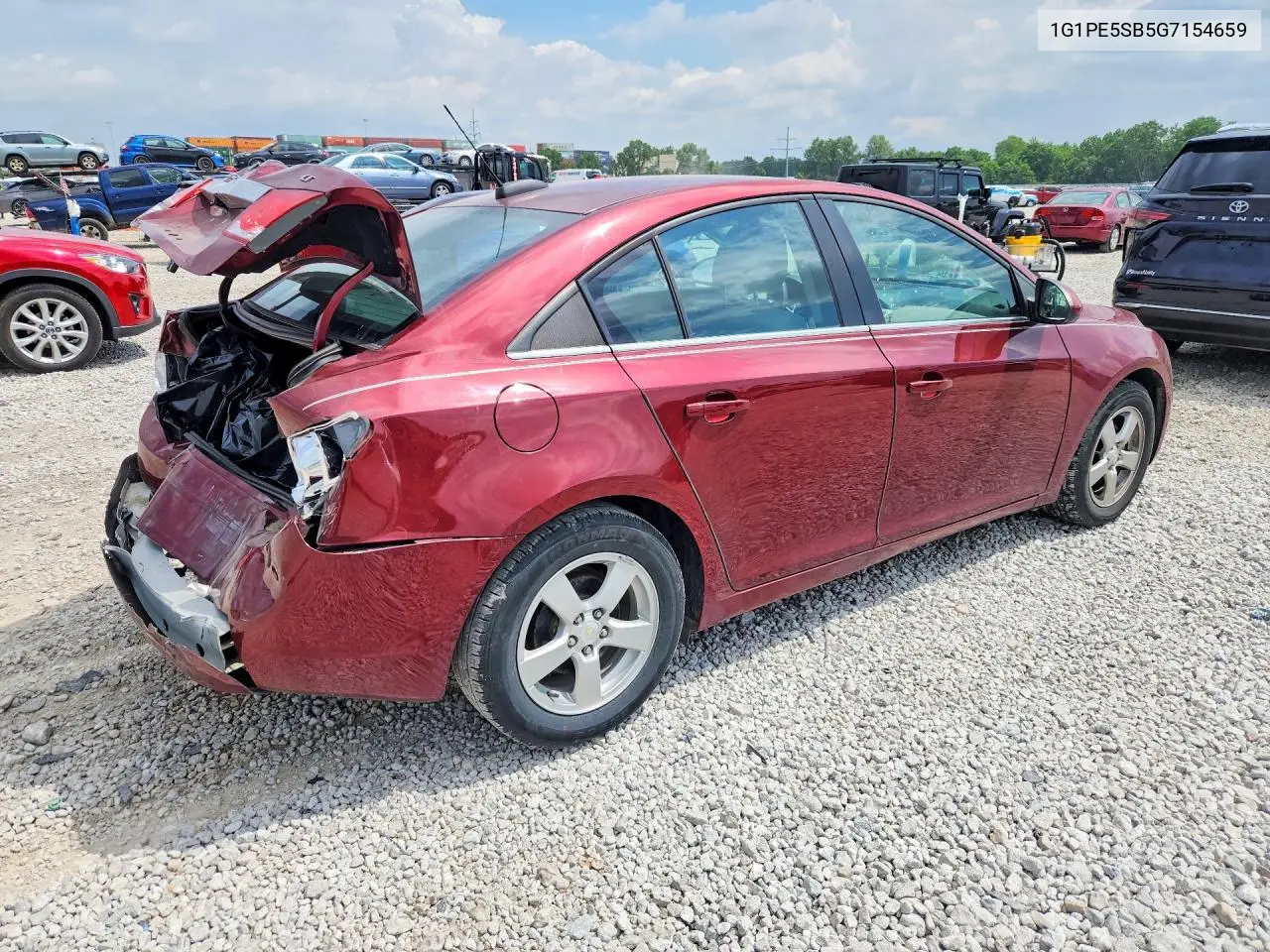 2016 Chevrolet Cruze Limited Lt VIN: 1G1PE5SB5G7154659 Lot: 57039696