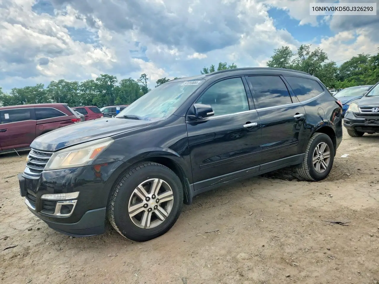 2016 Chevrolet Traverse Lt VIN: 1GNKVGKD5GJ326293 Lot: 57259066