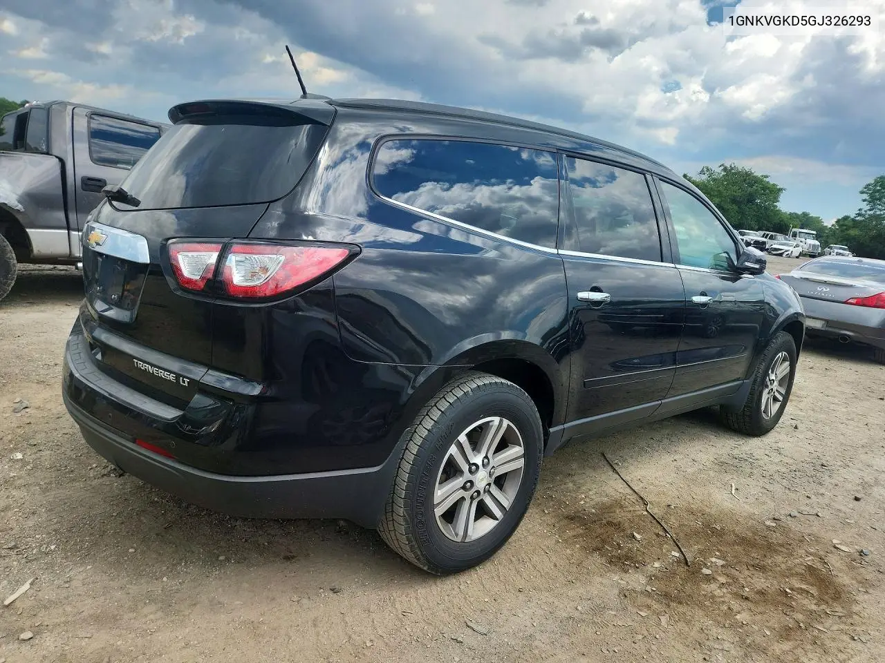 2016 Chevrolet Traverse Lt VIN: 1GNKVGKD5GJ326293 Lot: 57259066