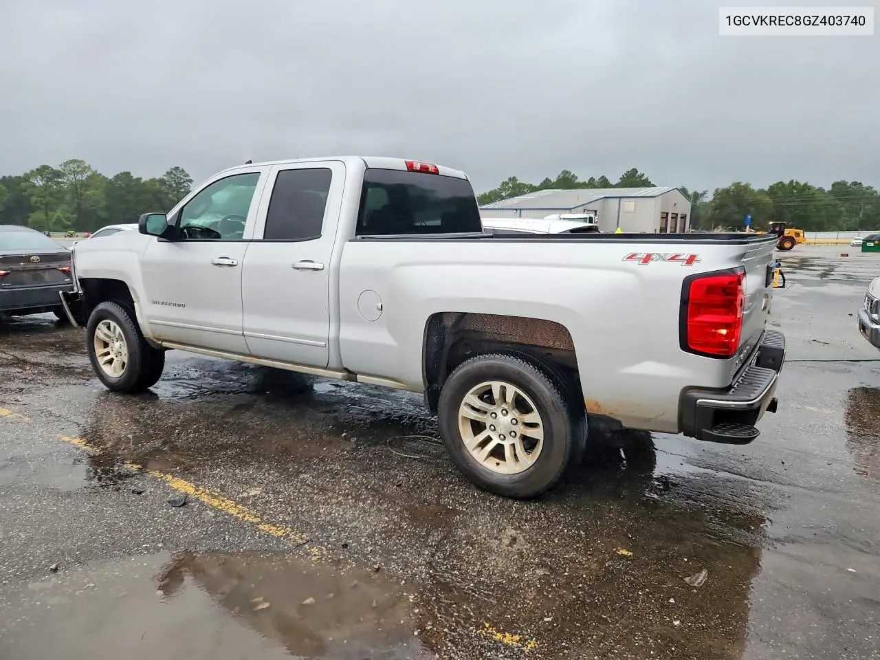 2016 Chevrolet Silverado K1500 Lt VIN: 1GCVKREC8GZ403740 Lot: 57764326