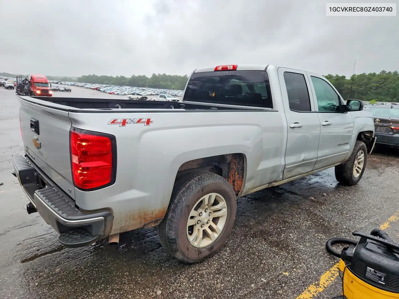 2016 Chevrolet Silverado K1500 Lt VIN: 1GCVKREC8GZ403740 Lot: 57764326