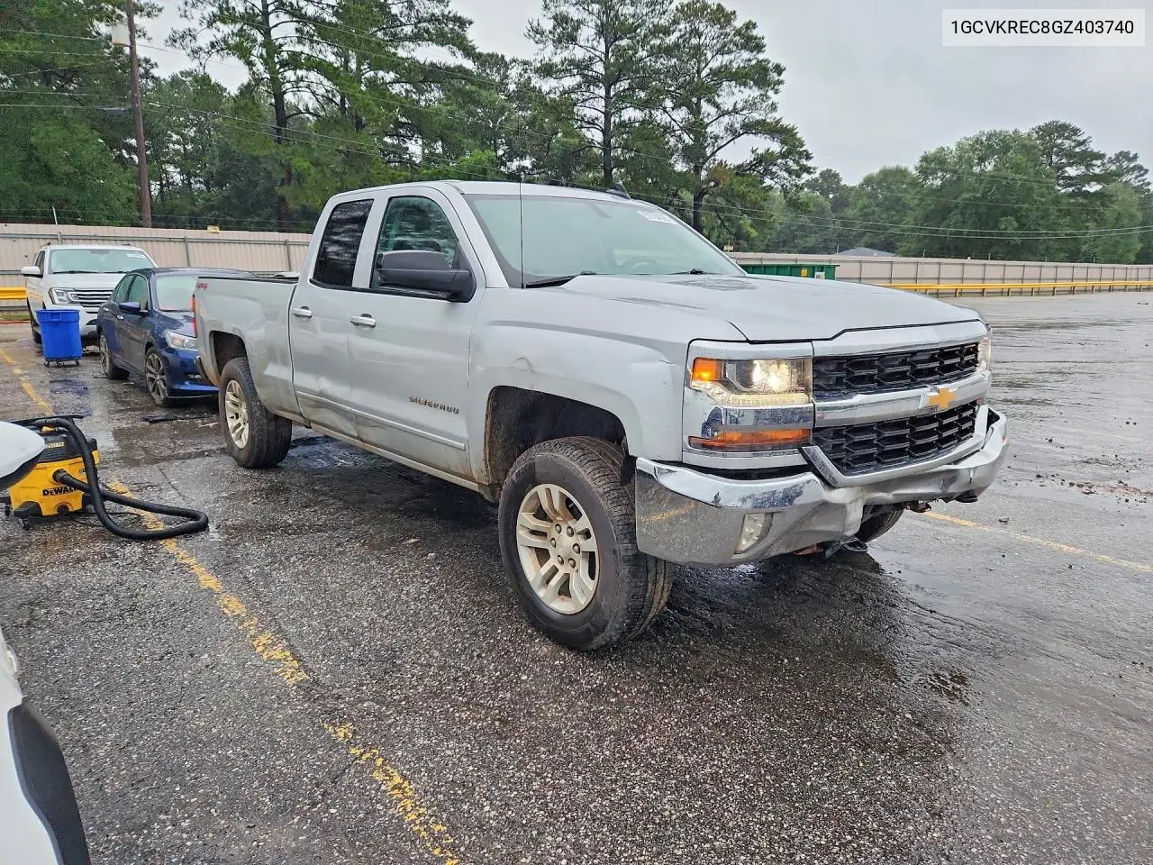 2016 Chevrolet Silverado K1500 Lt VIN: 1GCVKREC8GZ403740 Lot: 57764326