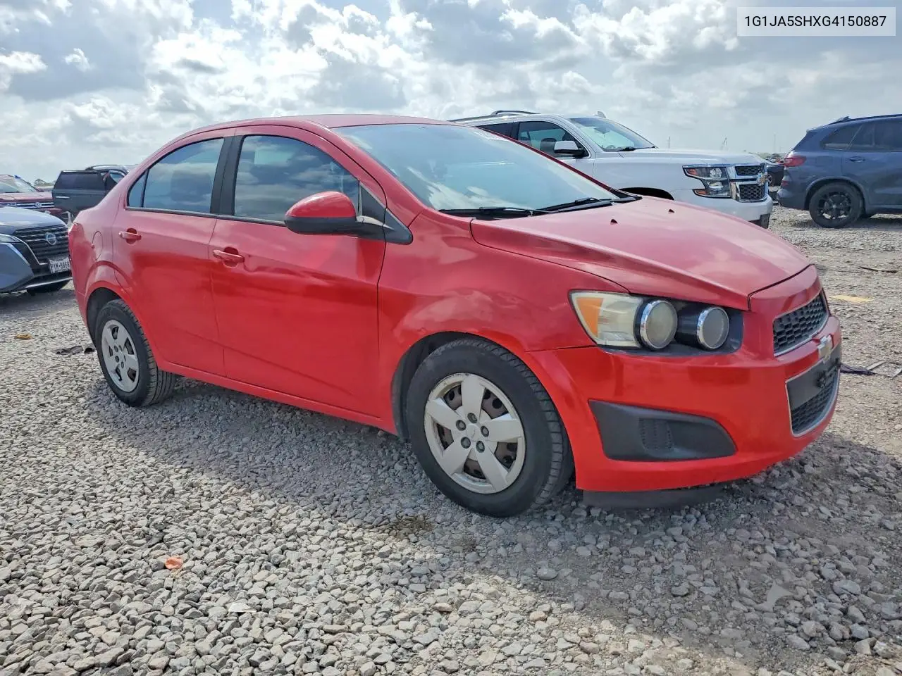 2016 Chevrolet Sonic Ls VIN: 1G1JA5SHXG4150887 Lot: 58389196