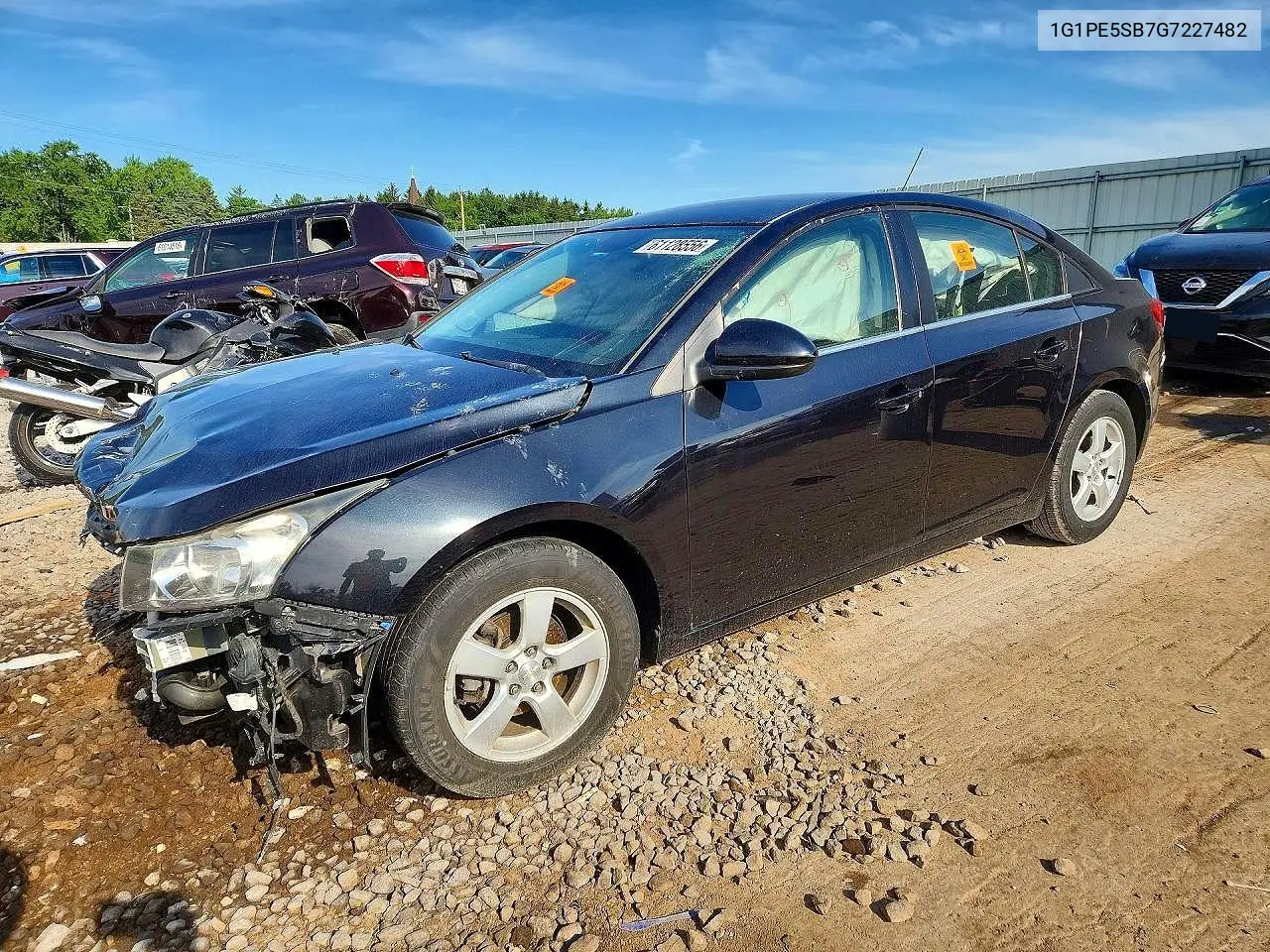 2016 Chevrolet Cruze Limited Lt VIN: 1G1PE5SB7G7227482 Lot: 61128556