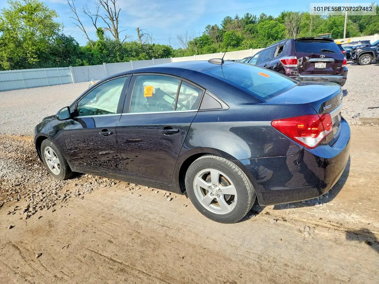 2016 Chevrolet Cruze Limited Lt VIN: 1G1PE5SB7G7227482 Lot: 61128556