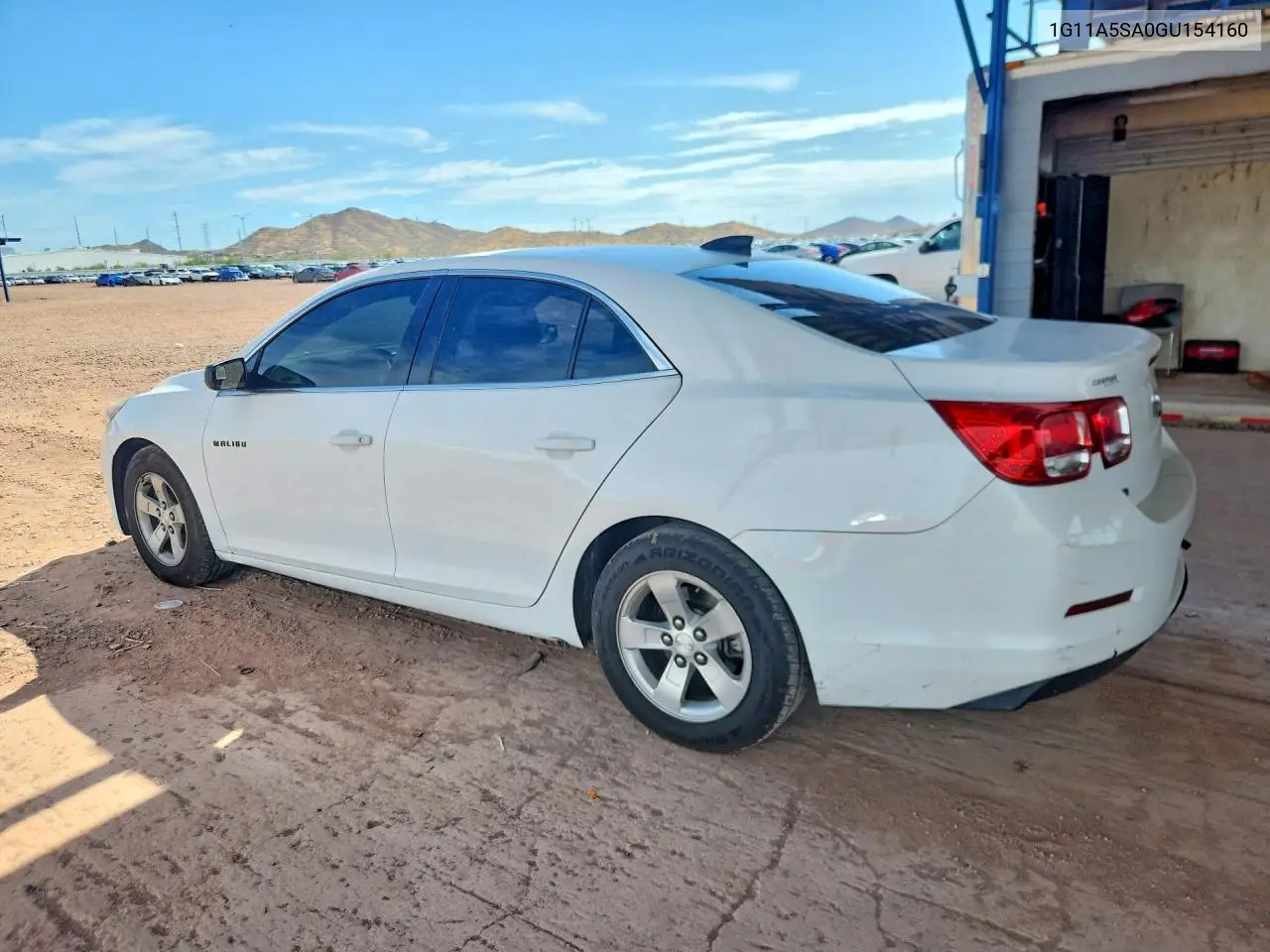 2016 Chevrolet Malibu Limited Ls VIN: 1G11A5SA0GU154160 Lot: 62117886