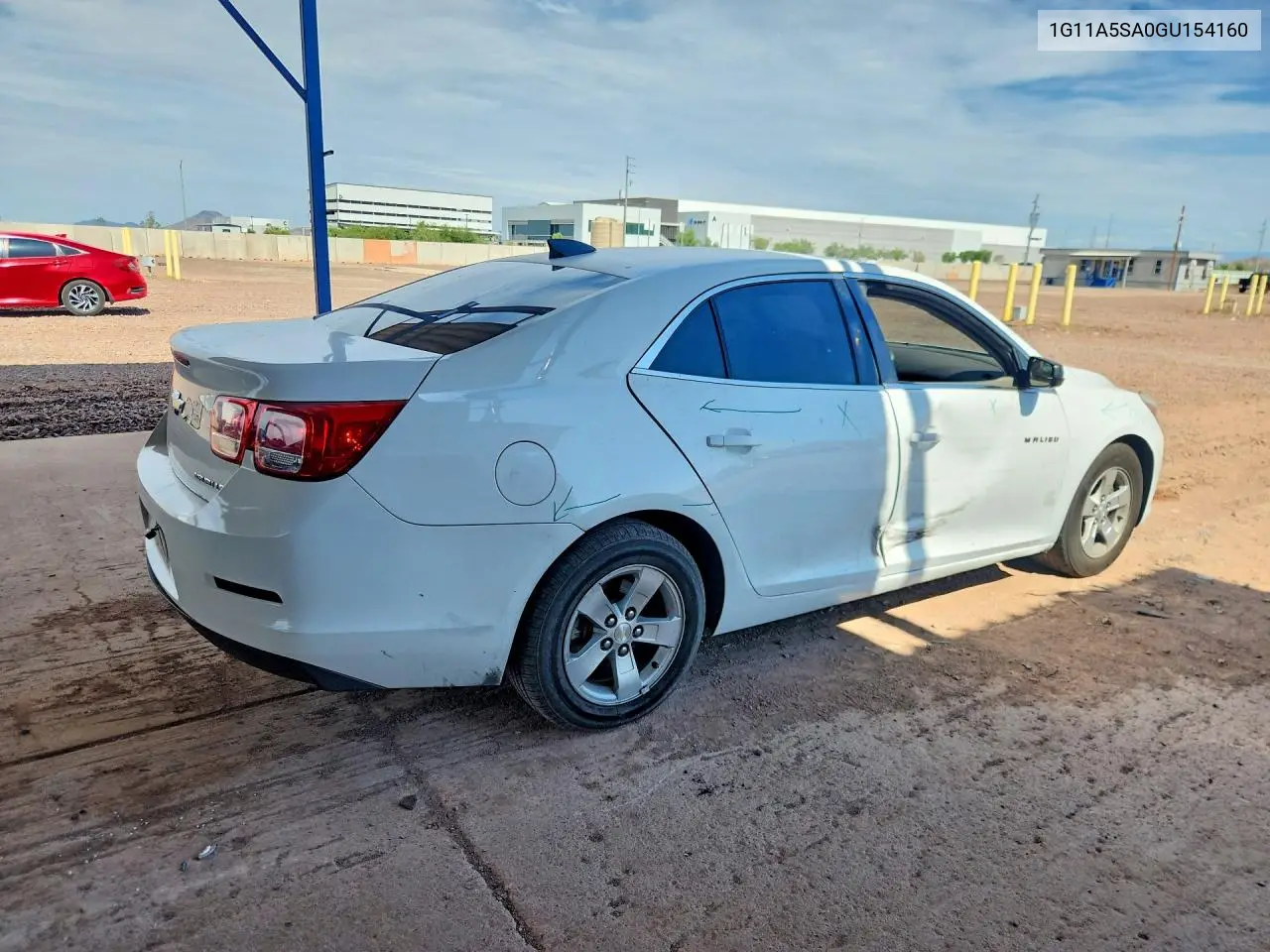 2016 Chevrolet Malibu Limited Ls VIN: 1G11A5SA0GU154160 Lot: 62117886