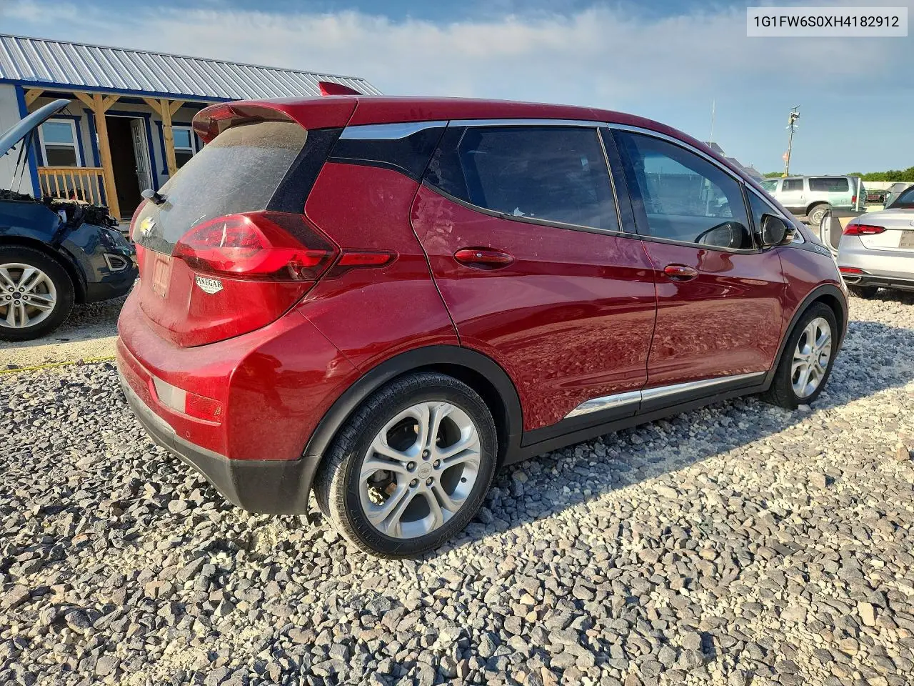 2017 Chevrolet Bolt Ev Lt VIN: 1G1FW6S0XH4182912 Lot: 53725936