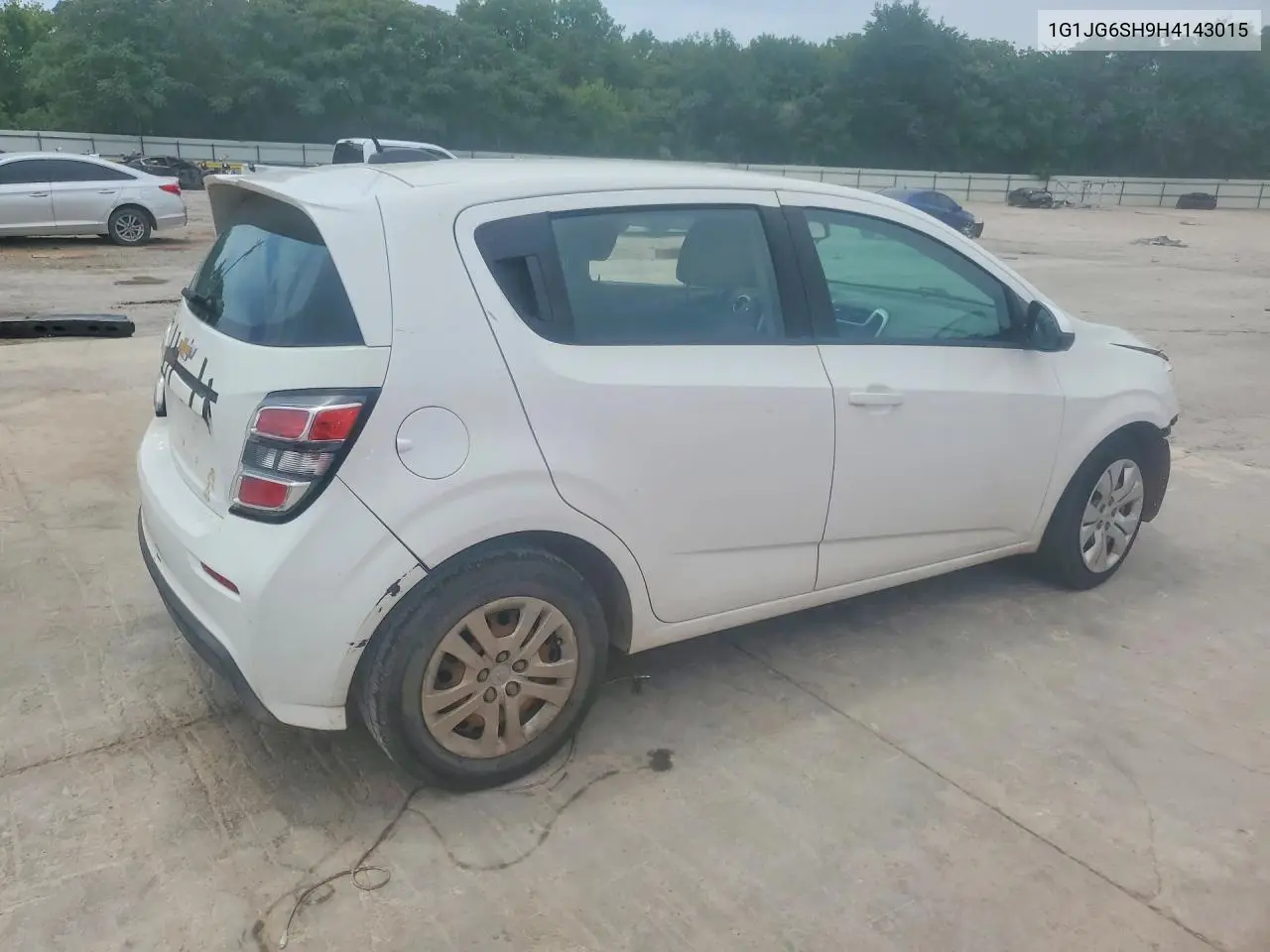 2017 Chevrolet Sonic VIN: 1G1JG6SH9H4143015 Lot: 55735556